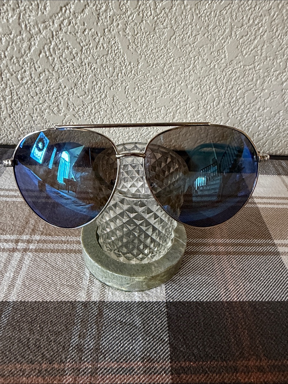 Pugs Gear Pugs F4 Silver Aviator 100% UV 400 Sunglasses